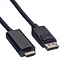 DisplayPort naar HDMI kabel - DP 1.2 / HDMI 2.0 (4K 60Hz) / zwart - 5 meter