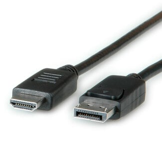 Roline Premium DisplayPort 1.1 naar HDMI 1.3 kabel (Full HD 1080p) / UL - 1 meter