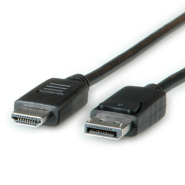 Premium DisplayPort 1.1 naar HDMI 1.3 kabel (Full HD 1080p) / UL - 1 meter