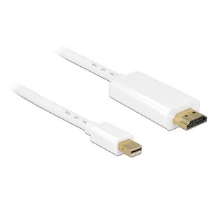 Premium Mini DisplayPort 1.1a naar HDMI 1.3 kabel (Full HD 1080p) / wit - 3 meter