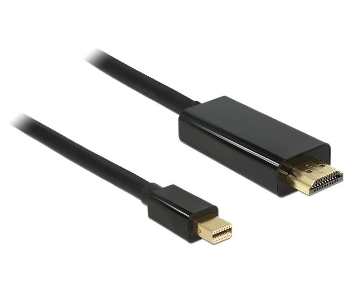 DeLOCK 83700 video kabel adapter 3 m HDMI Mini DisplayPort Zwart