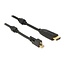 Premium Mini DisplayPort 1.2 naar HDMI 1.4 actieve kabel (4K 30 Hz) / zwart - 2 meter