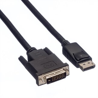 Dolphix DisplayPort 1.1 naar DVI kabel (1920 x 1200) / zwart - 1,5 meter