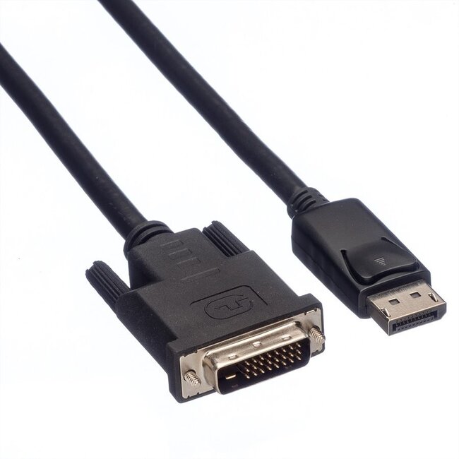 DisplayPort 1.1 naar DVI kabel (1920 x 1200) / zwart - 1,5 meter