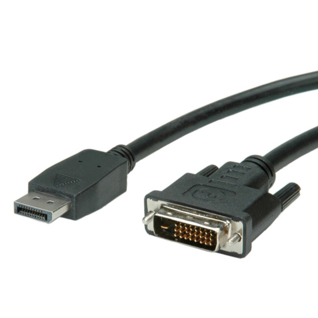 DisplayPort 1.1 naar DVI kabel  (1920 x 1200) /  LSZH - UL - 2 meter