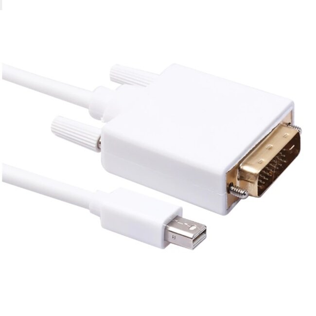 Mini DisplayPort 1.1 naar DVI kabel (1920 x 1200) / wit - 1,8 meter