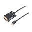Mini DisplayPort 1.2 naar DVI kabel (4K 30 Hz) / zwart - 5 meter