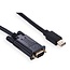 Mini DisplayPort 1.1 naar VGA kabel / zwart - 3 meter