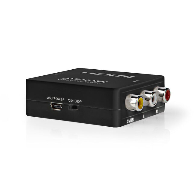 Nedis Tulp Composiet AV naar HDMI converter / zwart