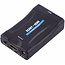 Scart naar HDMI converter - voeding via USB / zwart