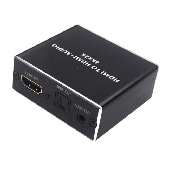 HDMI naar stereo en 5.1 audio extractor - HDMI 1.4 (4K 30Hz) / zwart