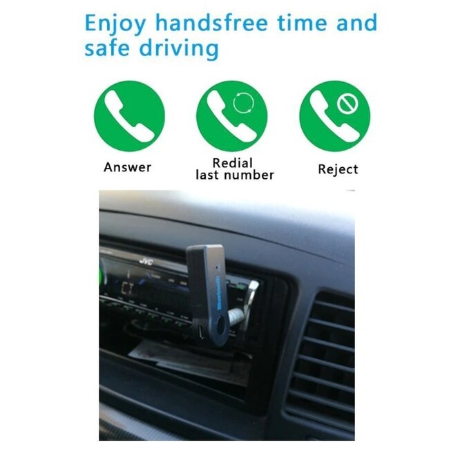 Bluetooth audio carkit receiver / compact