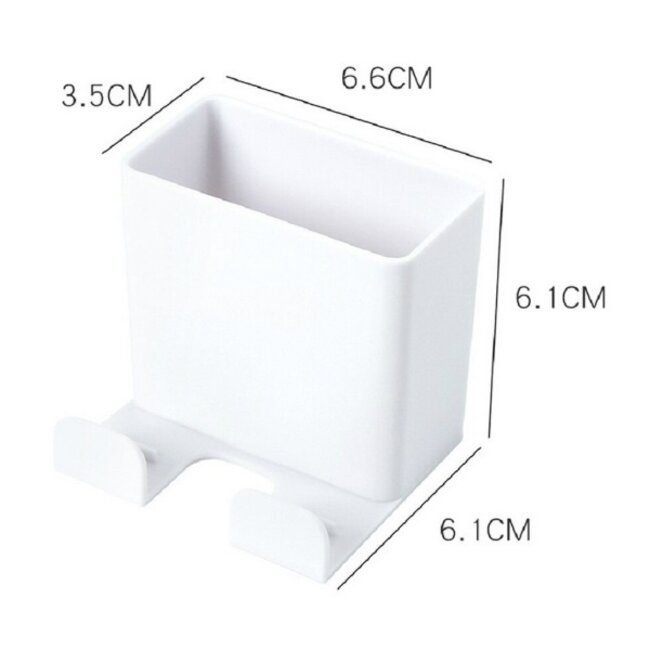 Houder voor afstandsbediening en telefoon / wit