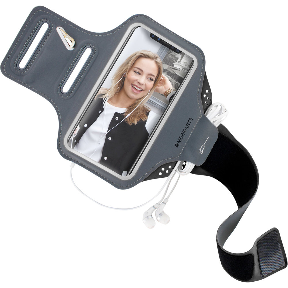 Mobiparts Comfort Fit Sport Armband Apple iPhone 11 Pro Zwart