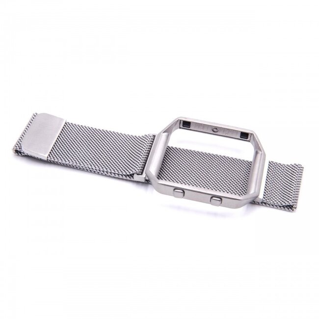 RVS armband met beschermcase voor Fitbit Blaze / 24 cm