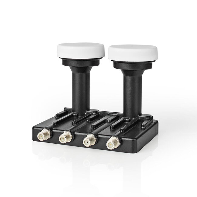 Nedis universele Quad Monoblock LNB 6.0° / zwart