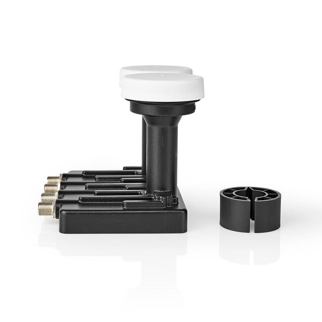 Nedis universele Quad Monoblock LNB 6.0° / zwart