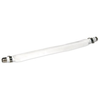 MaxTrack F (v) - F (v) deur/raam coax adapter / wit - 0,20 meter