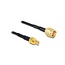 SMA (m) - SMB (v) kabel - RG174 - 50 Ohm / zwart - 3 meter