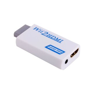 Dolphix HDMI adapter geschikt voor Nintendo Wii / wit