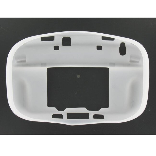 Controller skin voor Nintendo Wii U GamePad controller / wit