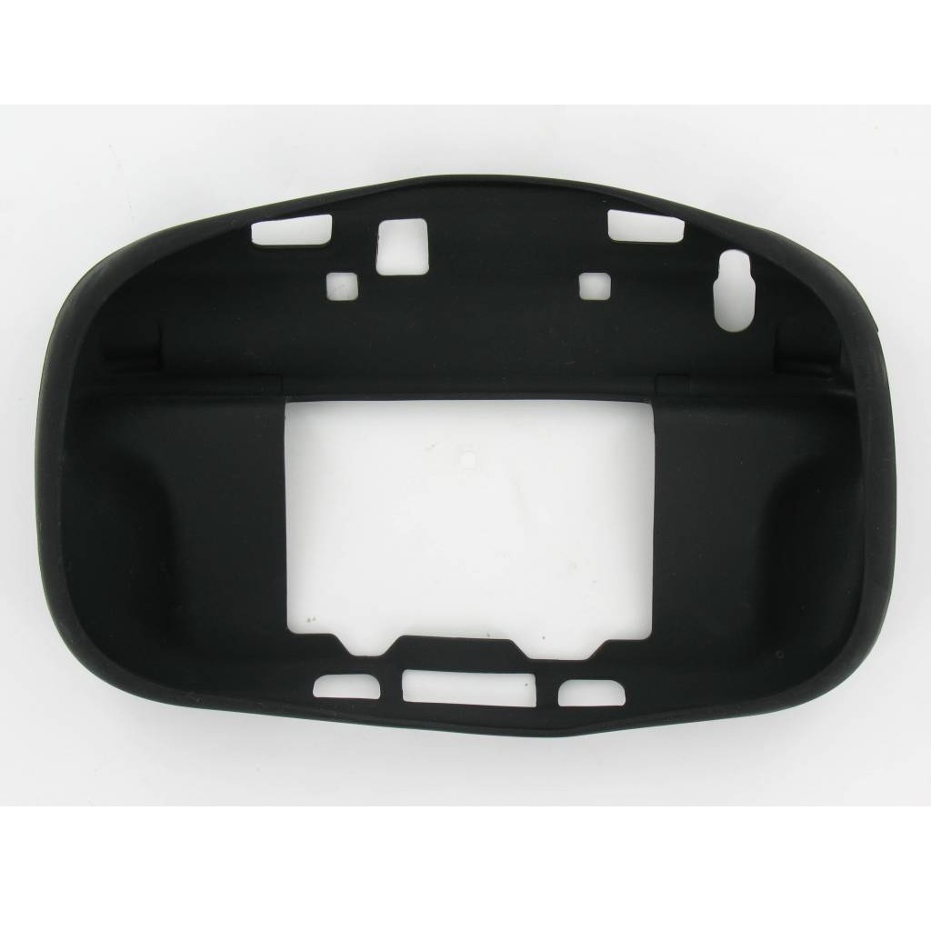 Controller skin voor Nintendo Wii U GamePad controller / zwart | Dolphix