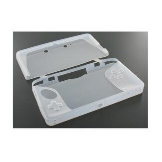 Dolphix Siliconen beschermcover voor Nintendo 3DS / wit