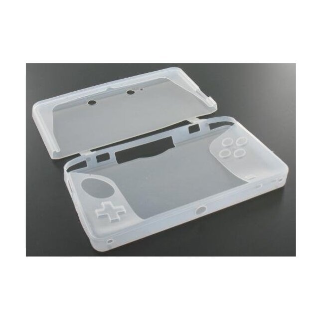 Siliconen beschermcover voor Nintendo 3DS / wit