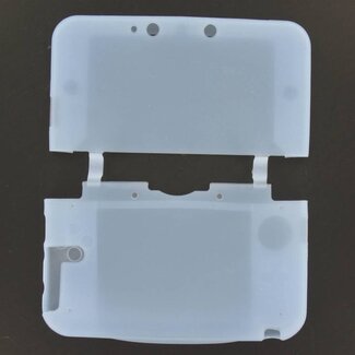 Dolphix Siliconen beschermcover voor Nintendo 3DS XL / wit