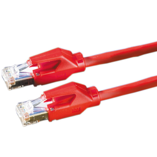 Draka UC400 premium HP-U/FTP CAT6 Gigabit netwerkkabel / rood - 3 meter