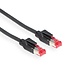 Draka UC900 premium S/FTP CAT6 Gigabit netwerkkabel / zwart - 0,50 meter