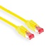 Draka UC900 premium S/FTP CAT6 Gigabit netwerkkabel / geel - 0,50 meter