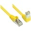 S/FTP CAT6 Gigabit netwerkkabel haaks/recht / geel - 3 meter