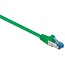 S/FTP CAT6a 10 Gigabit netwerkkabel / groen - LSZH - 1 meter