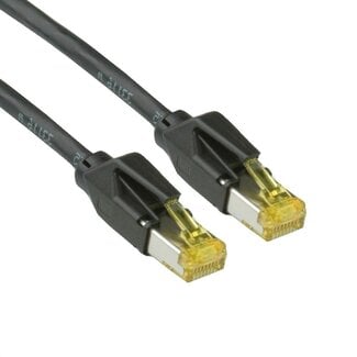 Draka Draka UC900 premium S/FTP CAT6a 10 Gigabit netwerkkabel / zwart - 1 meter
