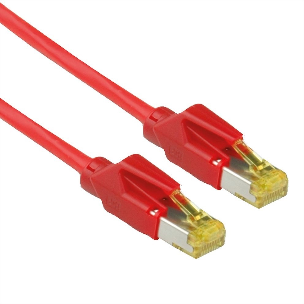Draka UC900 premium S/FTP CAT6a Gigabit netwerkkabel / rood - 5 meter