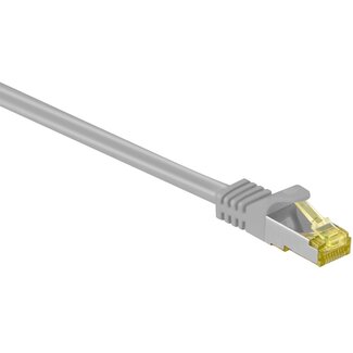 Goobay S/FTP CAT7 10 Gigabit netwerkkabel / grijs - LSZH - 3 meter