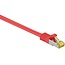 S/FTP CAT7 10 Gigabit netwerkkabel / rood - LSZH - 2 meter