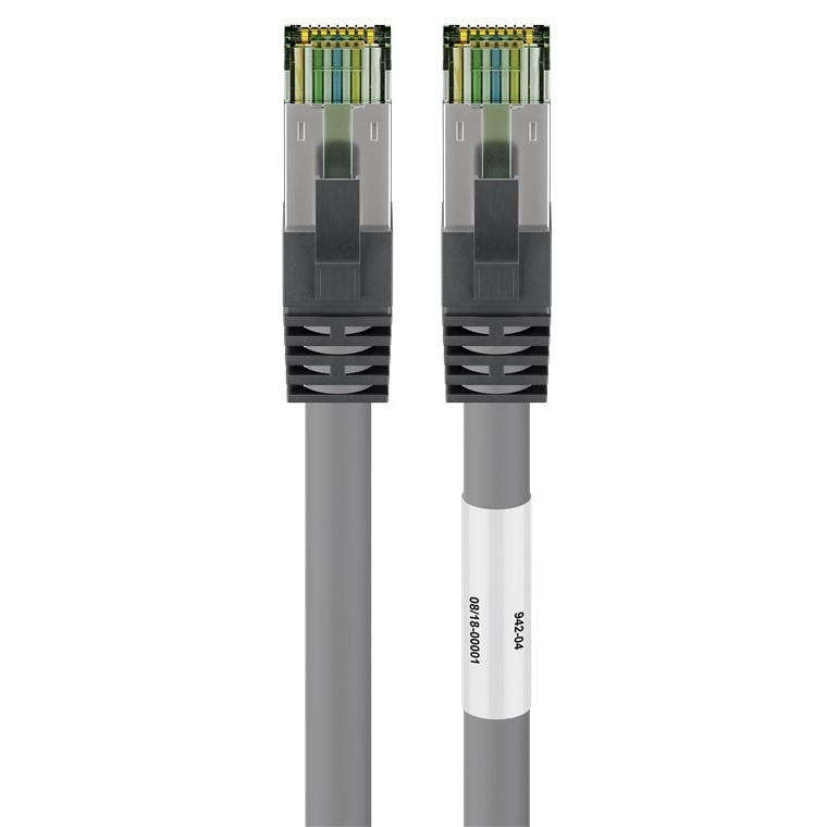 Premium S/FTP CAT8.1 40 Gigabit netwerkkabel / grijs - LSZH - 15 meter