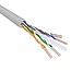 U/UTP CAT6 Gigabit netwerkkabel met vaste aders - AWG23 / grijs - 305 meter