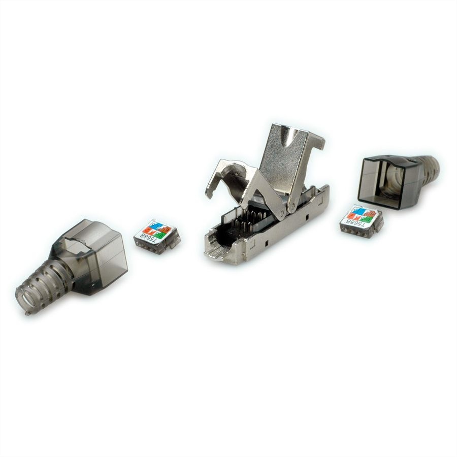 Value Netwerk Adapter CAT 6A Zilver