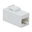 UTP CAT6 Gigabit Keystone module RJ45 - RJ45 - compact / wit