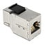 STP CAT6 Gigabit Keystone module RJ45 - RJ45 / metaal