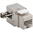 STP CAT6 Gigabit Keystone module RJ45 - LSA (toolless) - haaks / metaal