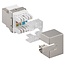 STP CAT6 Gigabit Keystone module RJ45 - LSA (toolless) - haaks / metaal