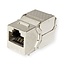 STP CAT6a 10 Gigabit Keystone module RJ45 - LSA (toolless) / metaal