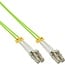 Premium LC Duplex Optical Fiber Patch kabel - Multi Mode OM5 - groen / LSZH - 10 meter