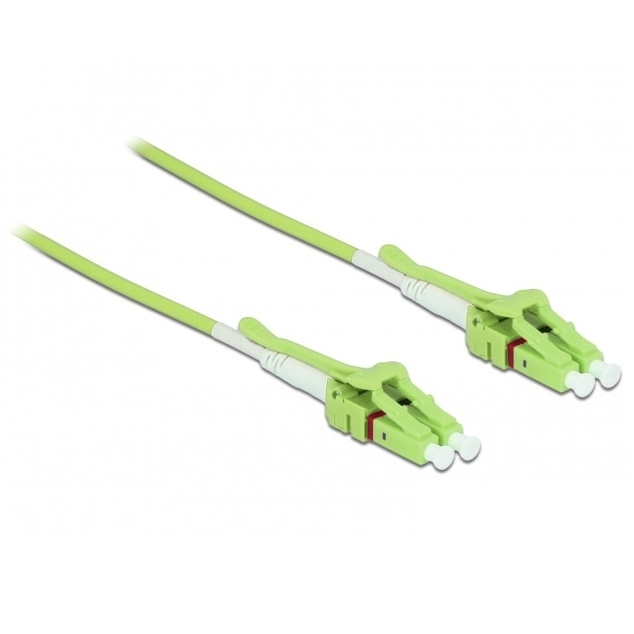 DeLOCK 85691 Glasvezel kabel 5 m OM5 LC Groen