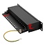 10 inch patch panel | 12x RJ45 | CAT6 | STP | 1U | zwart
