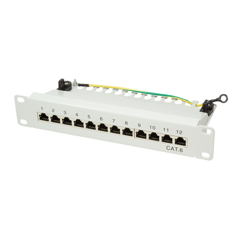 LogiLink NP0041 patch paneel 12x RJ45